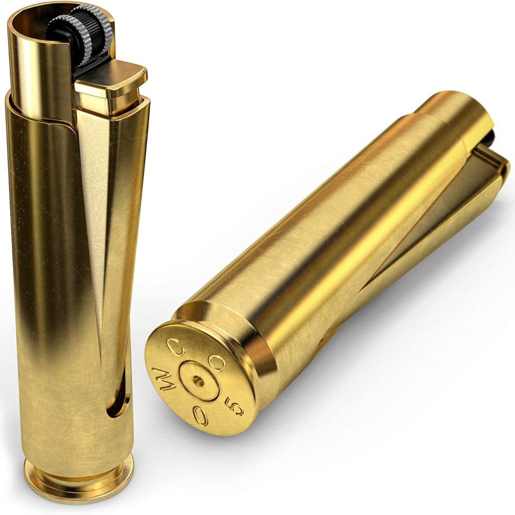 REAL 50 Caliber BMG Casing Refillable Lighter (Made in the USA!)