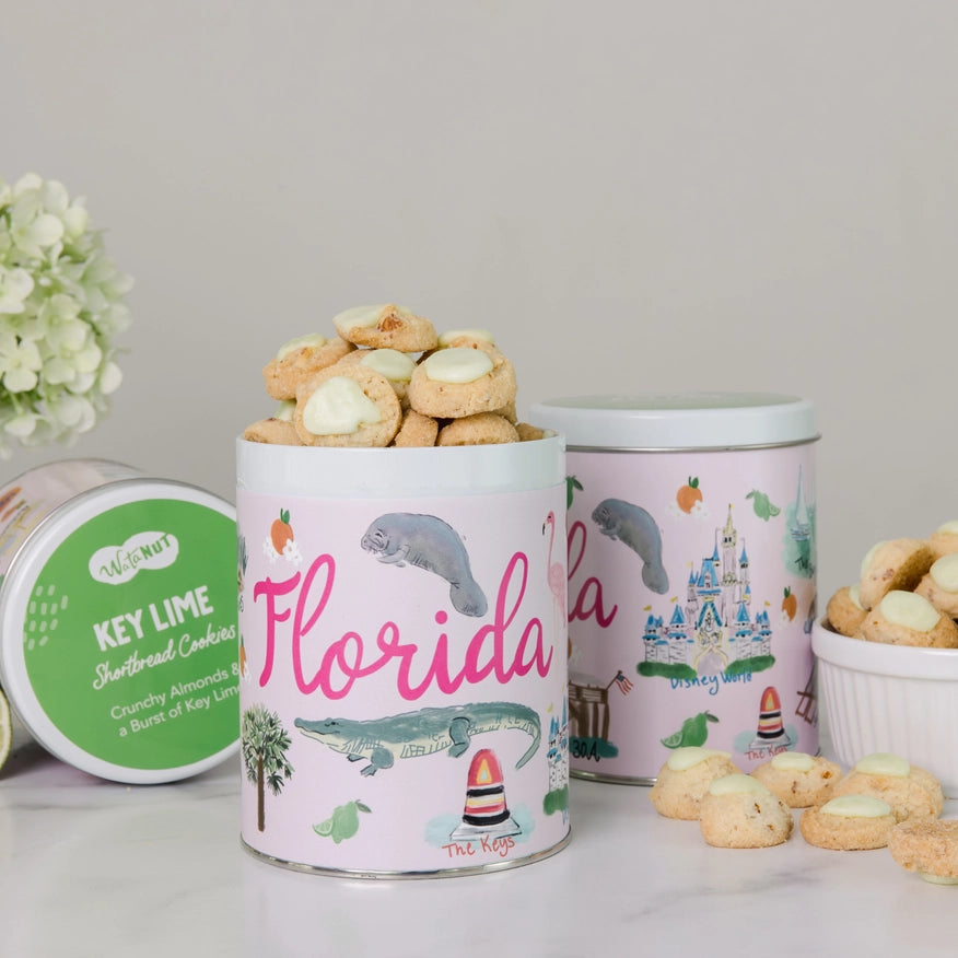 Key Lime Shortbread Cookie Tin