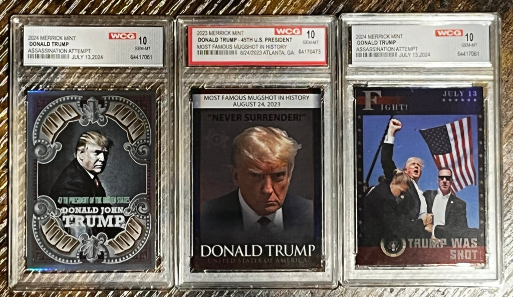 Collectible Souvenir Trump Trading 3-Card Set