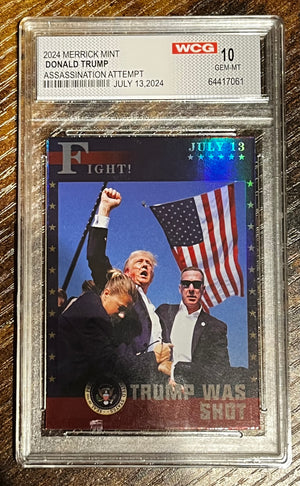 Collectible Souvenir Trump Trading 2-Card Set