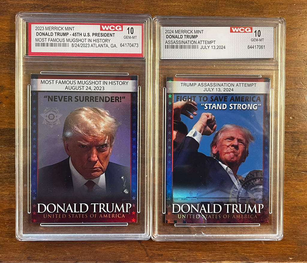 Collectible Souvenir Trump Trading Card Set