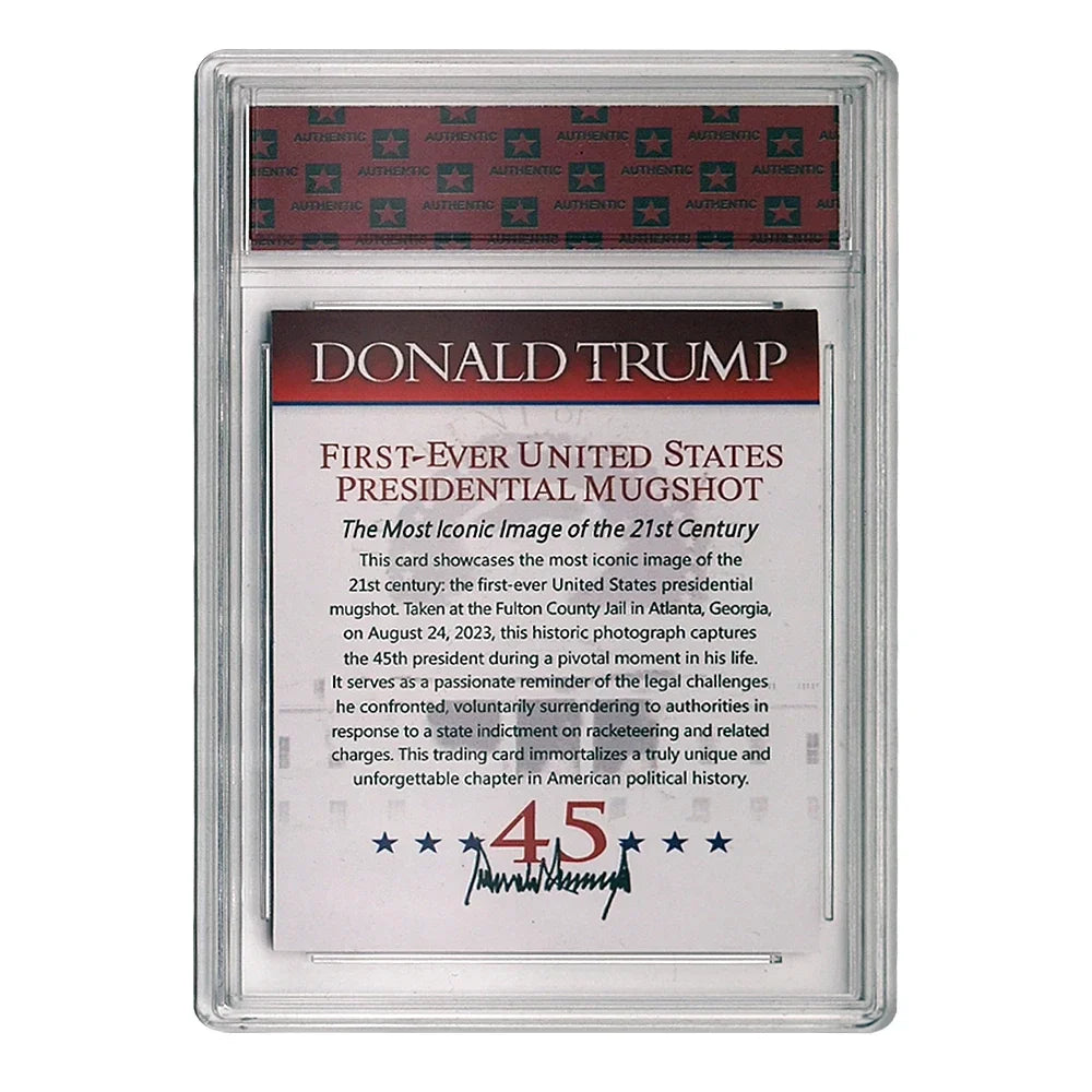 Collectible Souvenir Trump Trading Card Set